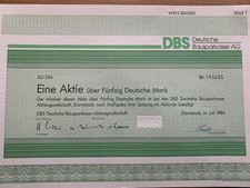 Deutsche Bausparkasse AG alte