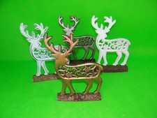 Deko Rentier Hirsch stehend