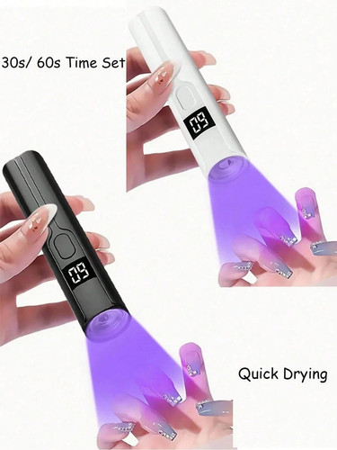 Tragbare led nagellampe - led,