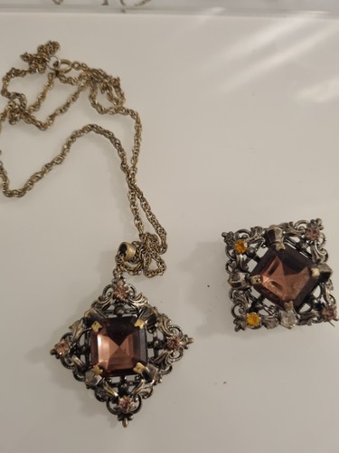 Vintage-Modeschmuck-Halskette