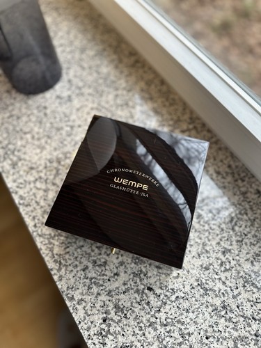 Glashütte wempe uhrenbox - wempe, /
