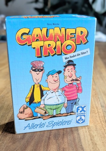 Gauner trio wer findet - -,