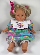 Vintage Zapf Creation Puppe My Girl Spricht / List / inkl. Fierberfunktion 90er