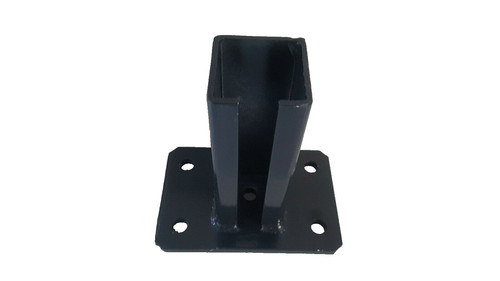 Zaun fußplatte anthrazit 7016 - zaun,