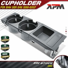 Grau Getränkehalter Münzbox