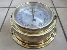 DEKORATIVES ALTES SCHIFFSBAROMETER VON BARIGO MADE IN WESTERN-GERMANY #9300