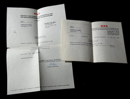 Ons auslandsstartgenehmigung - ons,