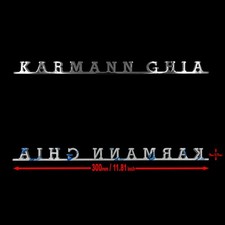 Edelstahl Heckemblem