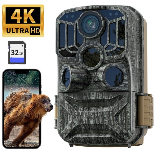 48mp wildkamera wlan mit - wildkamera,