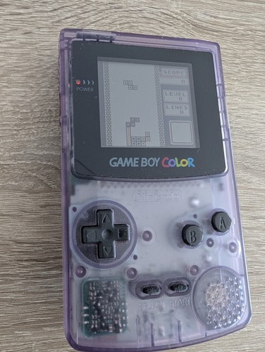 Gameboy color transparent mit - gameboy,