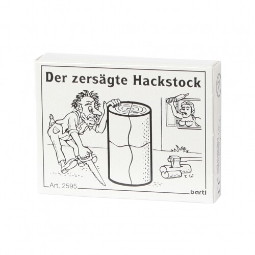 Der zersägte hackstock - der,
