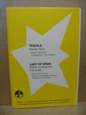 MUSIKNOTEN - SATZ für Akkordeon, Baß ,Gitarre, Trompete, Alt-und Tenorsaxophon,