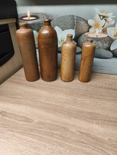 Antike Tonflasche Steingut