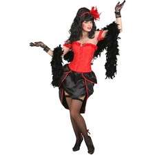 Saloon Girl Mieder Pin up Corsage