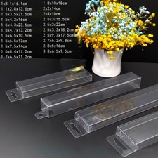 25X Klar Plastik PVC Kasten