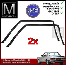 2x Mercedes SLC 107 Dichtung Dachabdichtung LINKS + RECHTS A-Säule Dach Qualität
