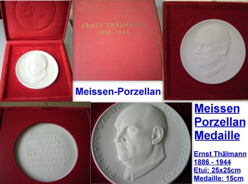 Meissen porzellan medaille - meissen,