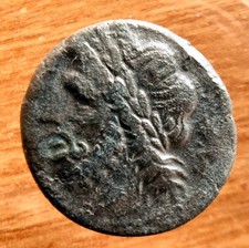 Griechen in Unteritalien - Bronze von Arpi/Apulien - Zeus/Wildeber - 3. Jhdt BC.