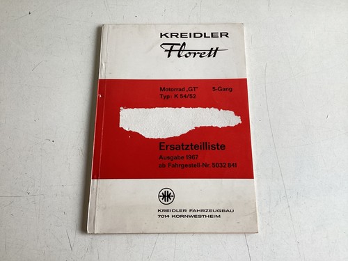 Kreidler ersatzteilliste - kreidler,