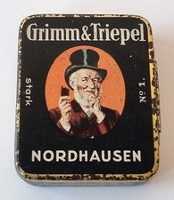 Schöne, alte Kautabak Werbe