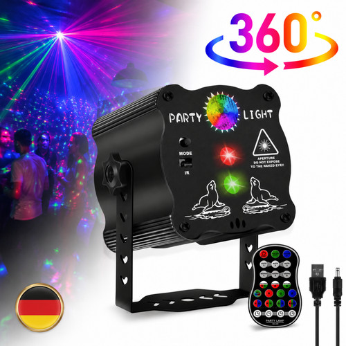 Party lampe rgb 360 - lampe,