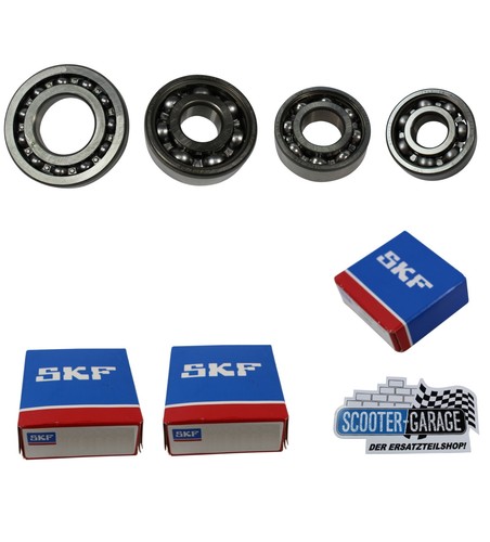 Motorlager set skf 4 teilig - -,