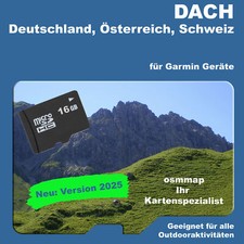 DACH Karte Topo, 16 GB