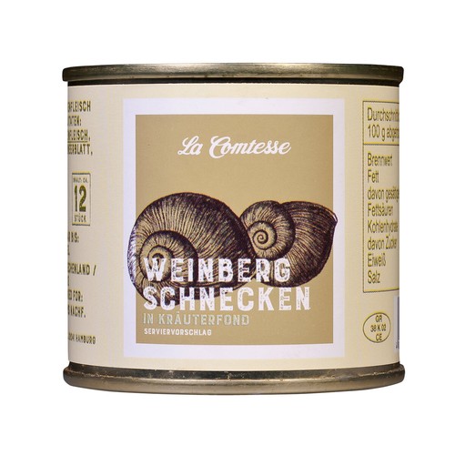 Comtesse weinbergschnecken - la,