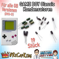 19x Ersatz Kondensatoren GameBoy Classic - alle Versionen! - DMG Platine Elkos