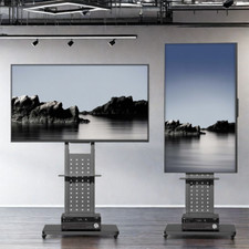 TV Ständer 32-65 Zoll Standfuß Höhenverstelbar TV Display Halterung Fernsehtisch