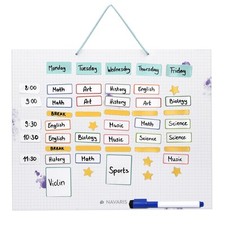 Abwischbarer Wochenplan