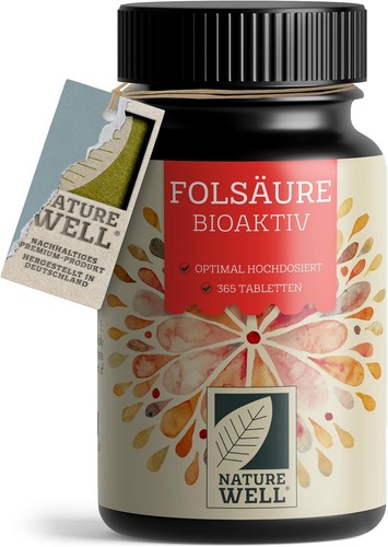 Folsäure bioaktiv 400 µg - 400,