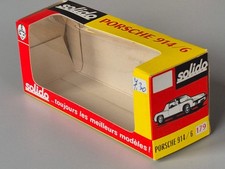 Original-Leerkarton für Modellauto Solido/France #179 VW-Porsche 914/6 ~1:43