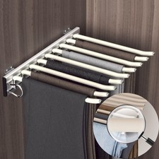 Hosenauszug 9Hosen Hosenhalter Hosenbügel Ausziehbar Schrankzubehör Ausziehbarer