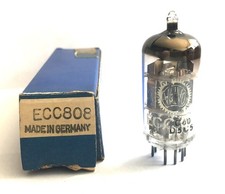 ECC808 VALVO  Audio Tube -  NOS  -  Double Triode