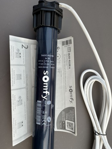 Somfy rs100 17 rolladen - io, 20/17