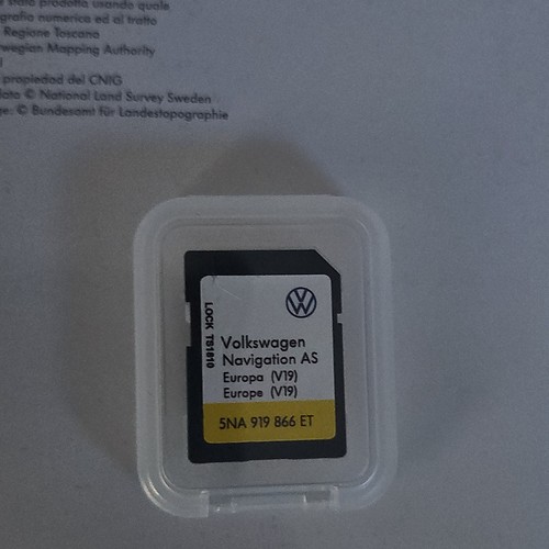 Original karte - vw, sd-karte