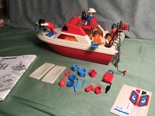Playmobil 3498 Kajütboot, von 1984, Top Zustand