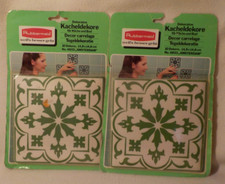 ++  Rubbermaid - Kacheldekore 14,8 No. 4803 Amsterdamm grün - Vintage +Mbr