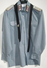 NVA Hemd Major MfS Ministerium für Staatssicherheit  Schlips Fasching  Karneval 