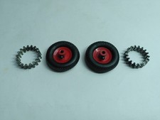 MÄRKLIN Metallbaukasten - 2 x kleines Rad 10325 mit 14025, 2 x Zahnkranz 10918