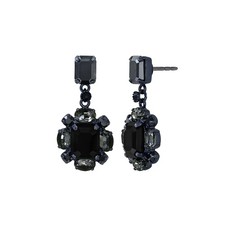 KONPLOTT Ohrstecker Strictly Beautiful schwarz gun metal Ohrringe