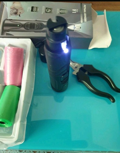 Usb krallenschleifer mit licht - usb,