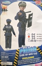 Kinder Polizeikostüm 12tlg