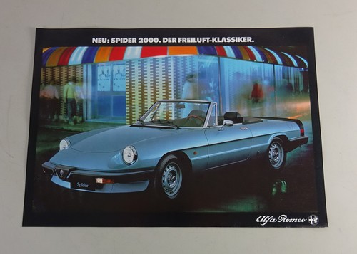 Prospektblatt alfa romeo - prospektblatt,