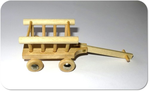 Miniatur handwagen - miniatur,