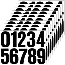 Wetterfeste Klebezahlen 10 cm