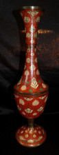 Große Messingvase, Indien