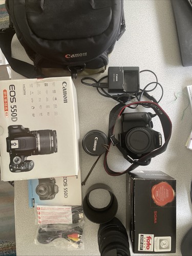 Canon eos 550d 55 mit - canon,