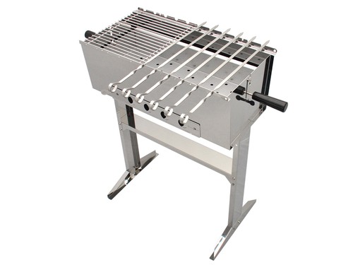 Edelstahl schaschlikgrill - edelstahl,